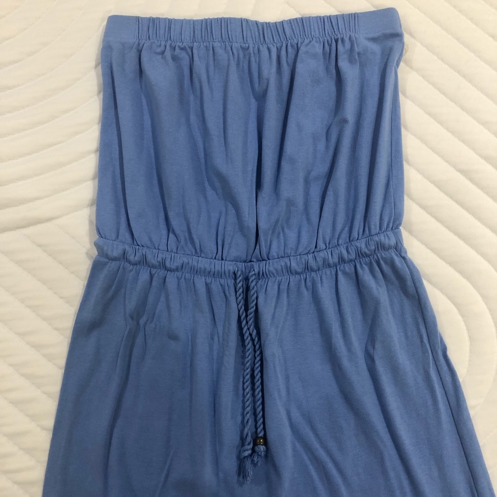 Strapless beach dress
